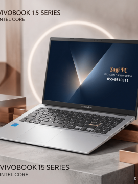 מחשב נייד Asus Vivobook  דור 11 עם מעבד i5